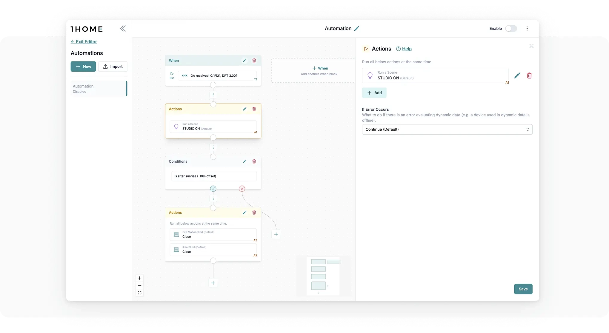 1Home Advanced Logic Module